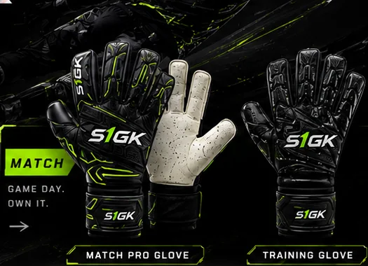 Match level goalkeeper gear